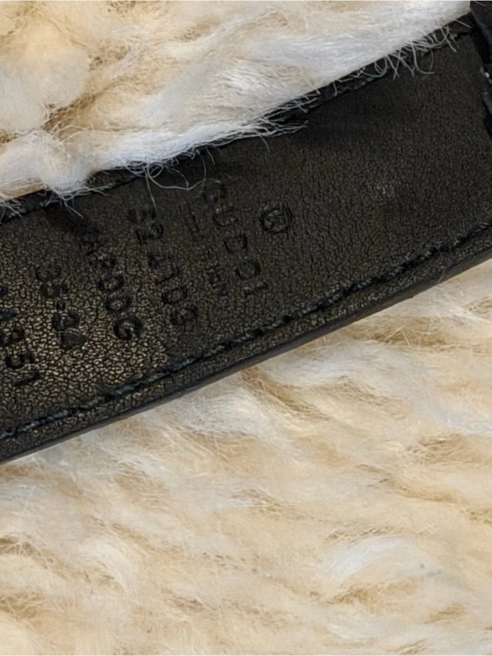 Gucci Black Leather Belt with Gold Buckle